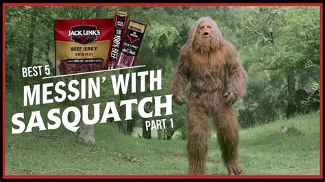 messing with sasquatch commercials